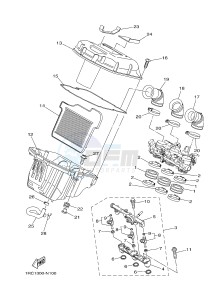 MT09A MT-09 ABS 900 (2DR7 2DR8) drawing INTAKE 2