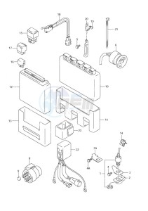 DF 60 drawing Engine Control Unit