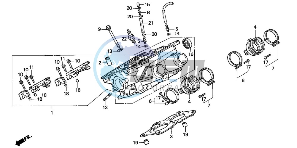 RIGHT CYLINDER HEAD