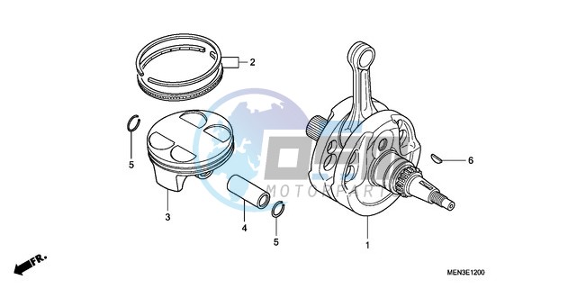 CRANKSHAFT/PISTON