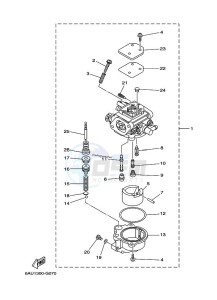 FT9-9GEPL drawing CARBURETOR