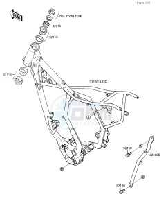 KX 80 L N [KX80] (L2-N3) [KX80] drawing FRAME