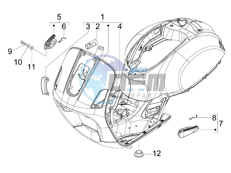 Frame - bodywork