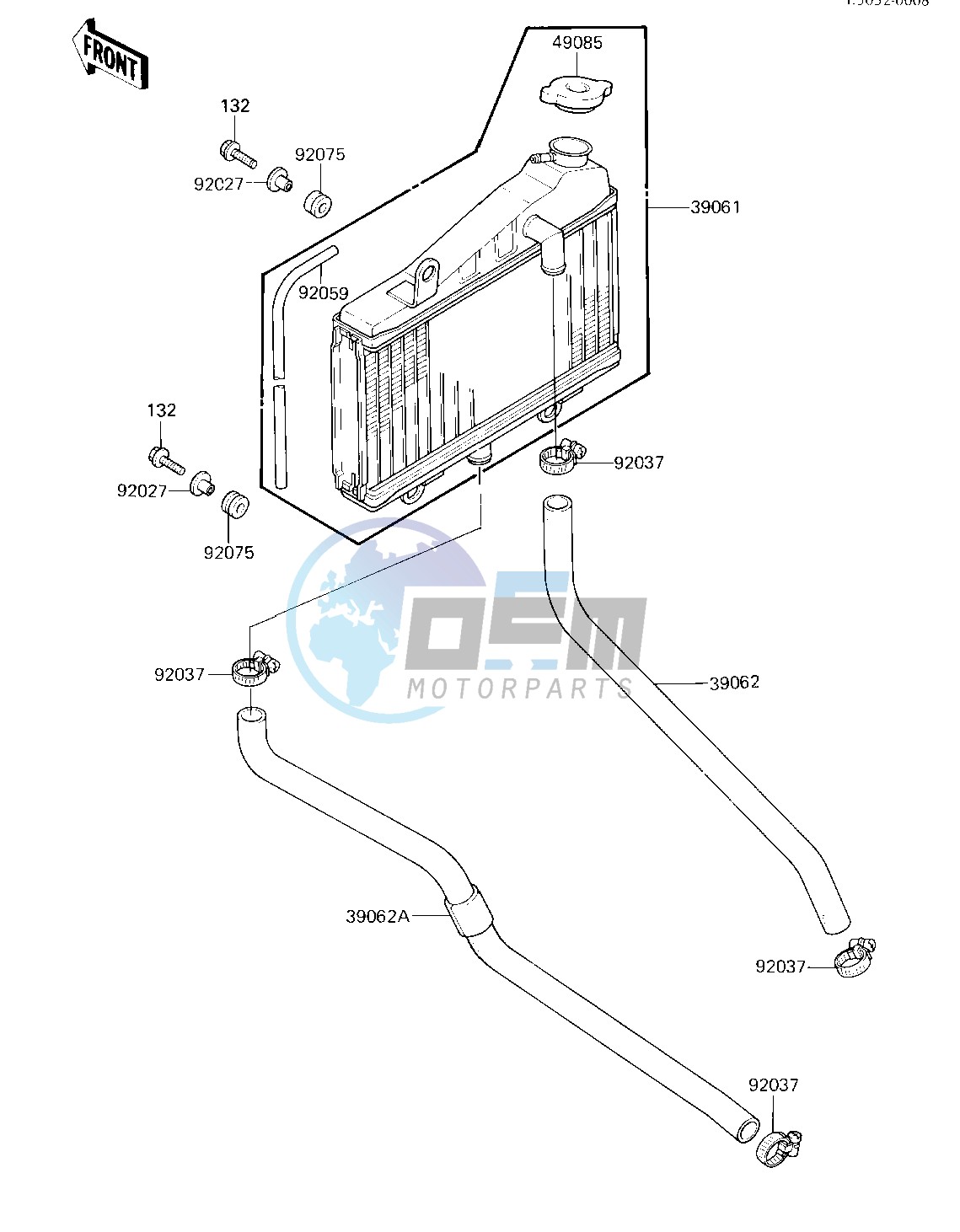 RADIATOR -- 85 A2- -