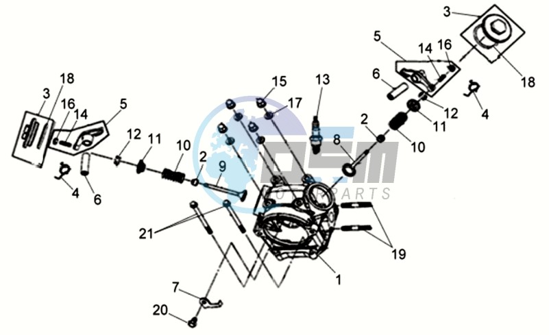 CYLINDER HEAD CPL