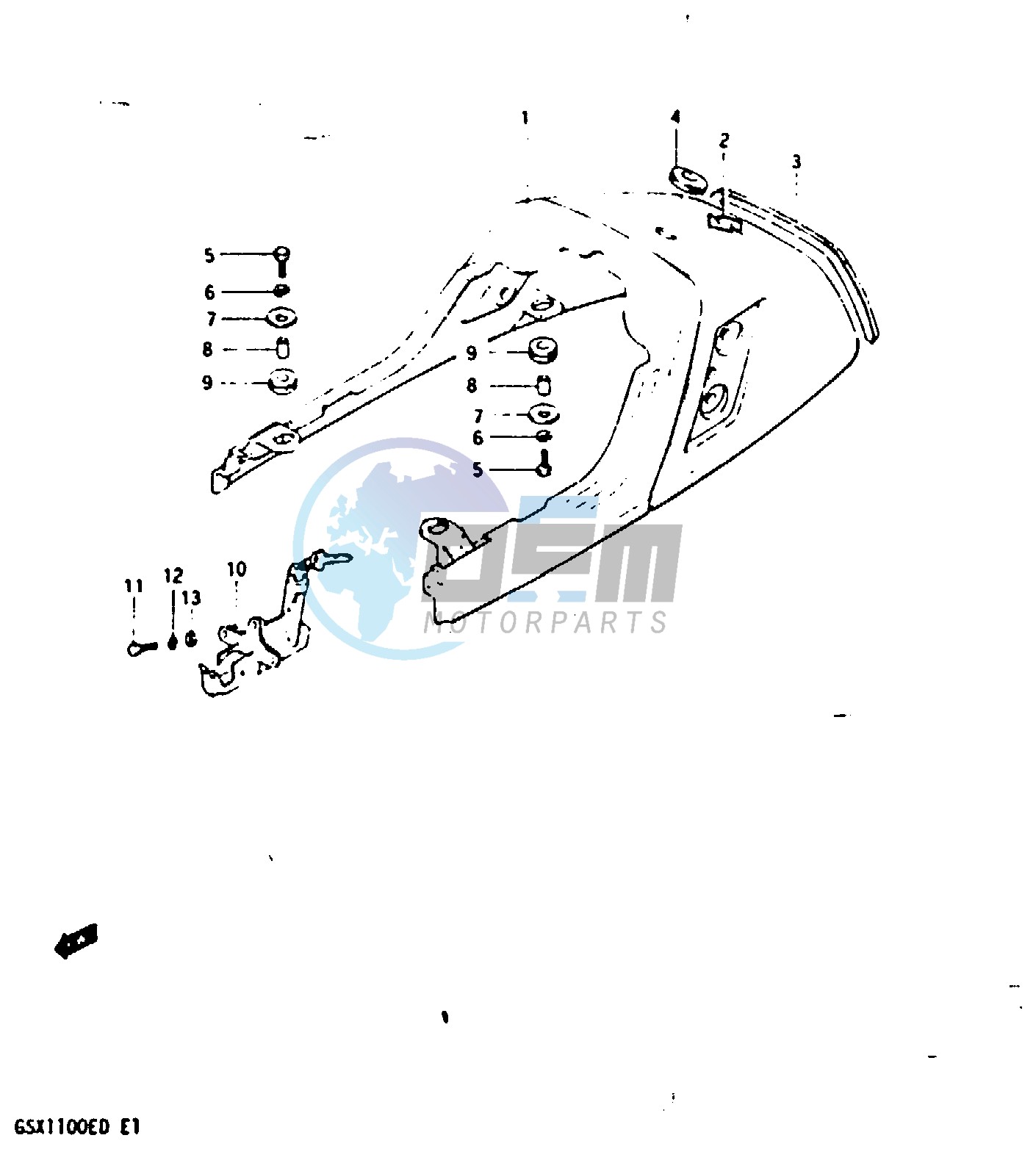 SEAT TAIL COVER (MODEL Z)