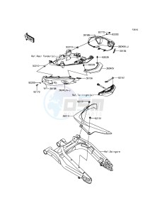 ER-6F_ABS EX650FFF XX (EU ME A(FRICA) drawing Side Covers/Chain Cover