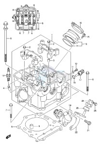 LT-A750XZ drawing CYLINDER HEAD