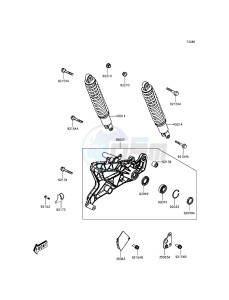 J300 ABS SC300BGF XX (EU ME A(FRICA) drawing Shock Absorber(s)