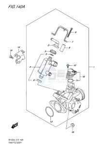 RV125 VAN VAN EU drawing THROTTLE BODY