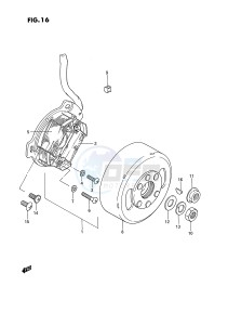 PV50 (E15) drawing MAGNETO (MODEL D H L M E15)