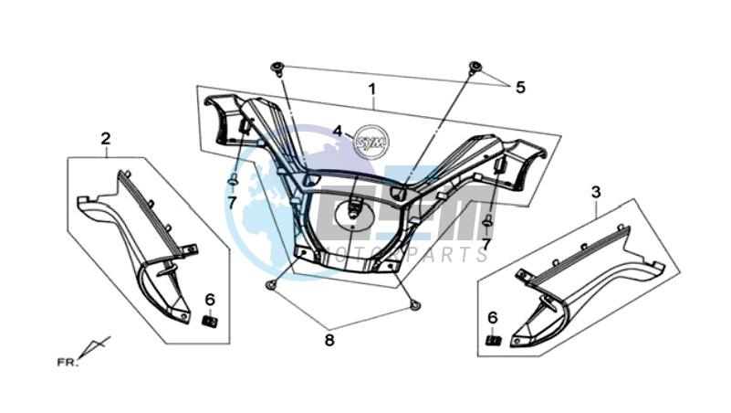 COWLING HANDLEBAR