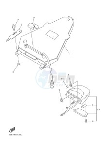 YZF-R6 600 R6 (2CXE 2CXF) drawing TAILLIGHT