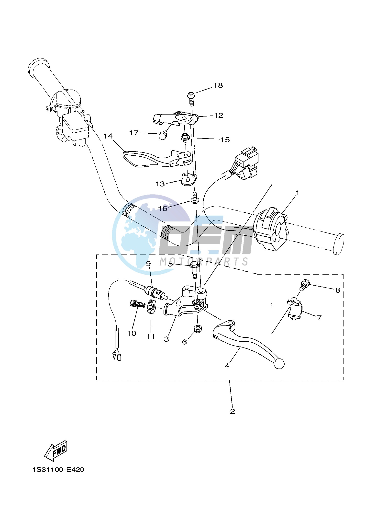 HANDLE SWITCH & LEVER