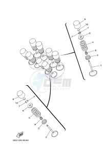 XT1200ZE SUPER TENERE ABS (2KBD 2KBE) drawing VALVE