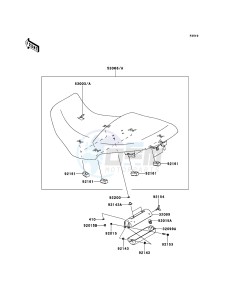 VERSYS_1000 KLZ1000ADF FR GB XX (EU ME A(FRICA) drawing Seat