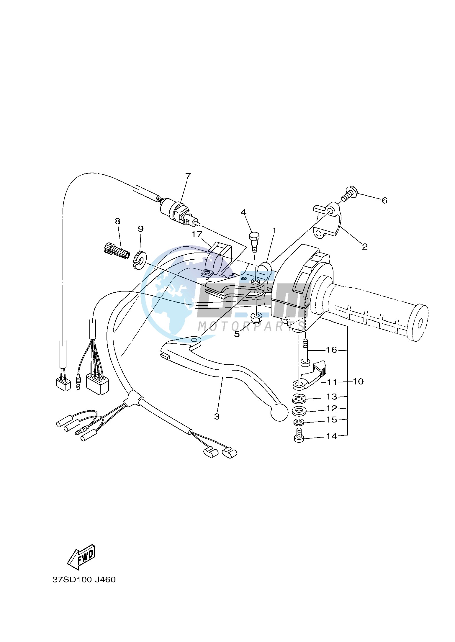 HANDLE SWITCH & LEVER