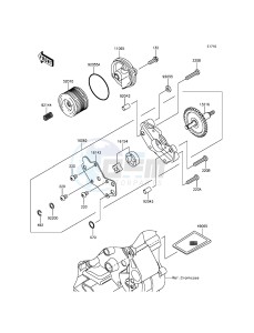 Z250SL BR250EFF XX (EU ME A(FRICA) drawing Oil Pump