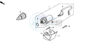 PK50 drawing STARTING MOTOR