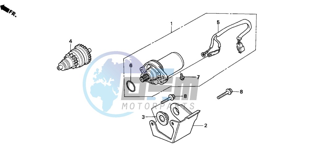 STARTING MOTOR