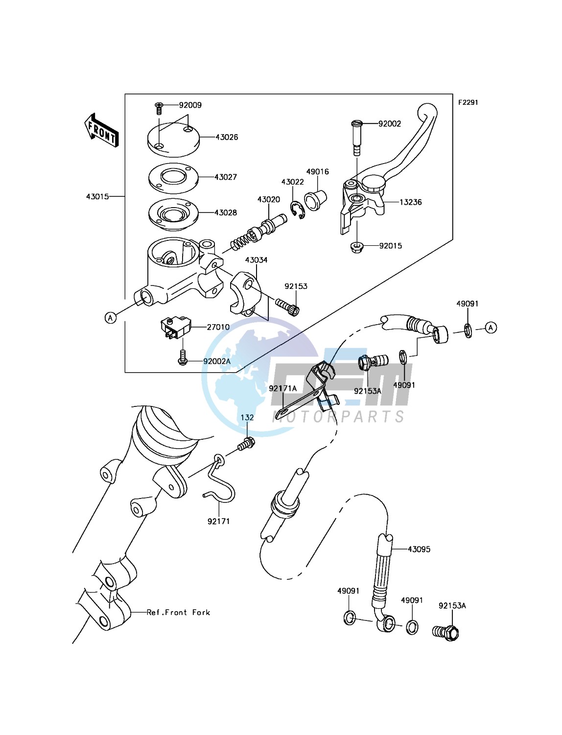 Front Master Cylinder