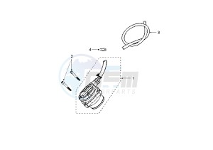 LUDIX 10 TREND – SNAKE - 50 cc drawing SECONDARY AIR SYSTEM