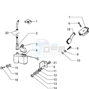 PX 200 E drawing Electronic ignition device