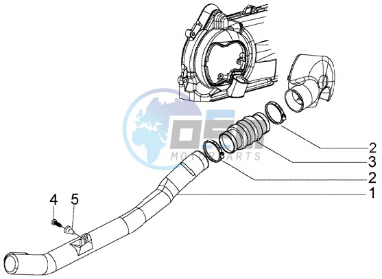 Belt cooling tube