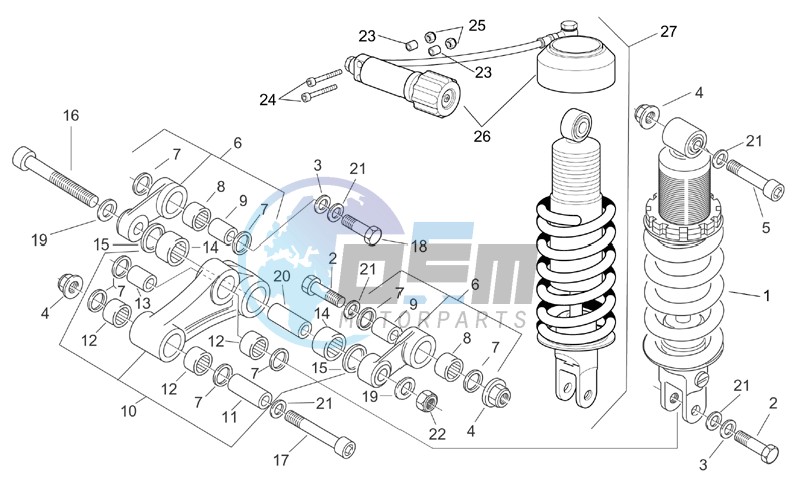 Rear Shock absorber