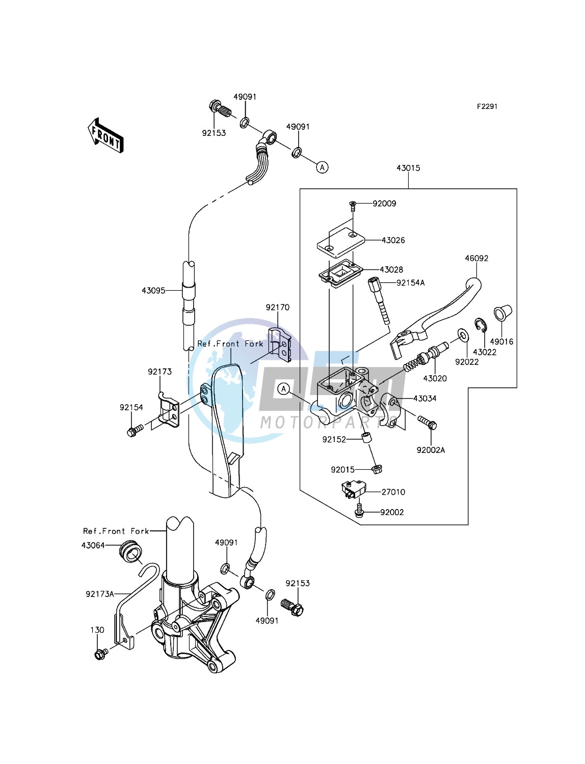 Front Master Cylinder