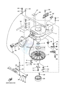 F25AMHS drawing STARTER-MOTOR