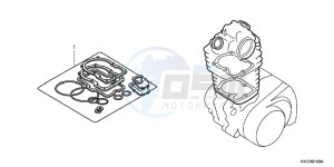 CBR250RAD CBR250R ABS 2E - (2E) drawing GASKET KIT A