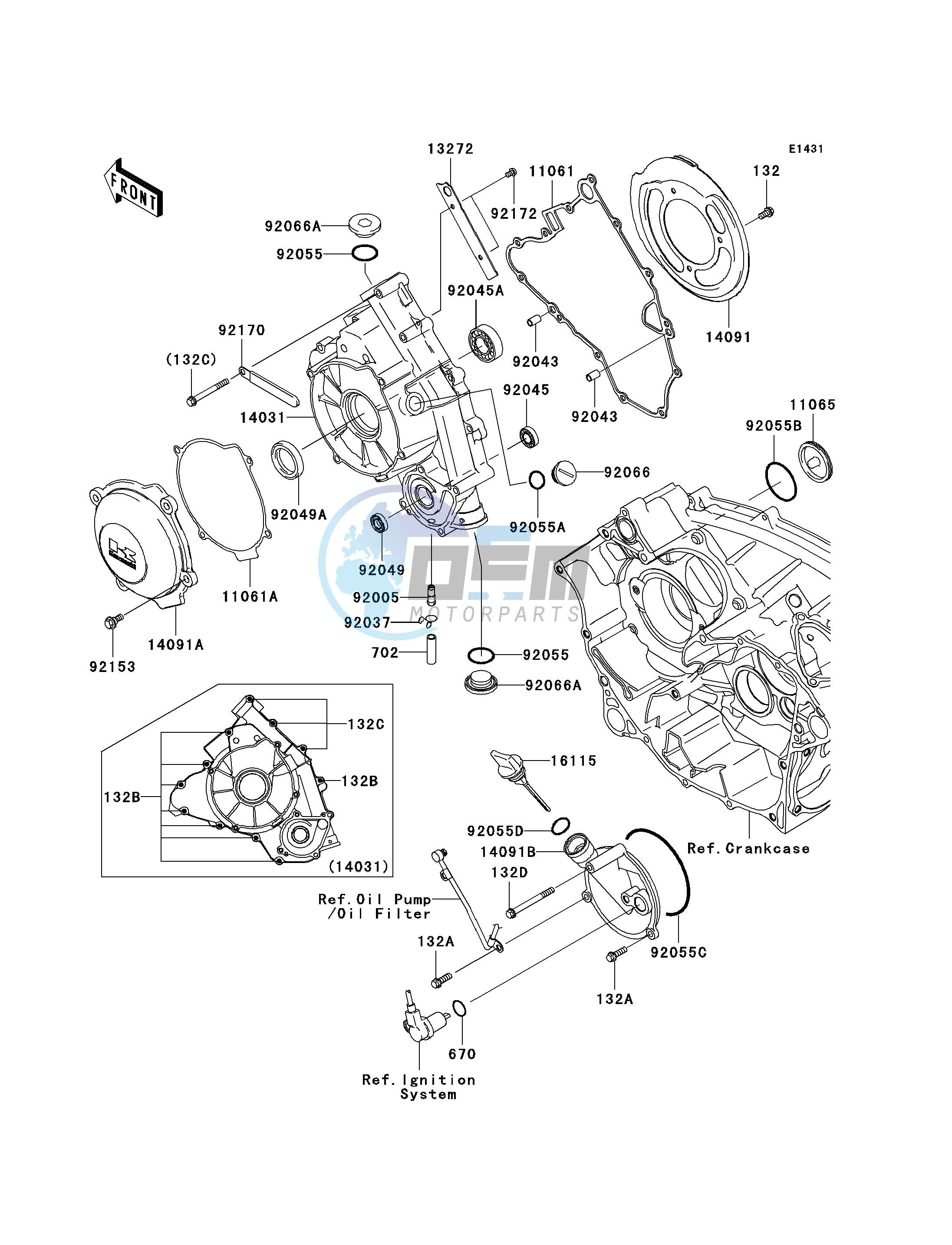 ENGINE COVER-- S- -