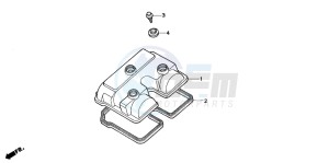 NX2502 drawing CYLINDER HEAD COVER