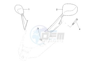 X8 125 drawing Mirror