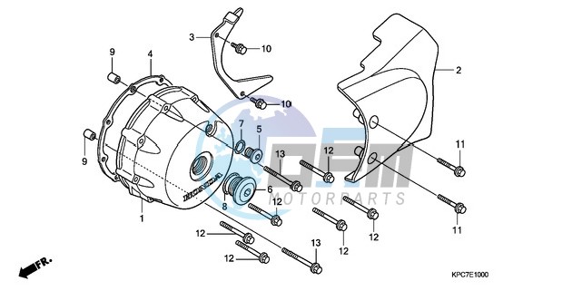 LEFT CRANKCASE COVER