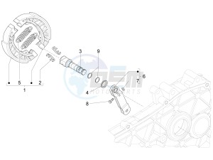 Sport City One 50 2t 2v e3 drawing Rear brake