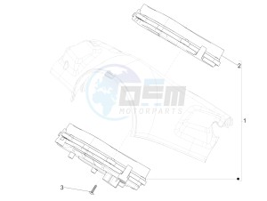 PRIMAVERA 125 4T 3V IGET IE ABS-NOABS E2-E4 (APAC) drawing Meter combination - Cruscotto