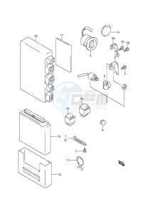 DF 50 drawing Engine Control Unit