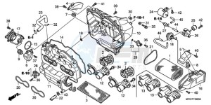 CB600FA9 France - (F / ABS CMF) drawing AIR CLEANER