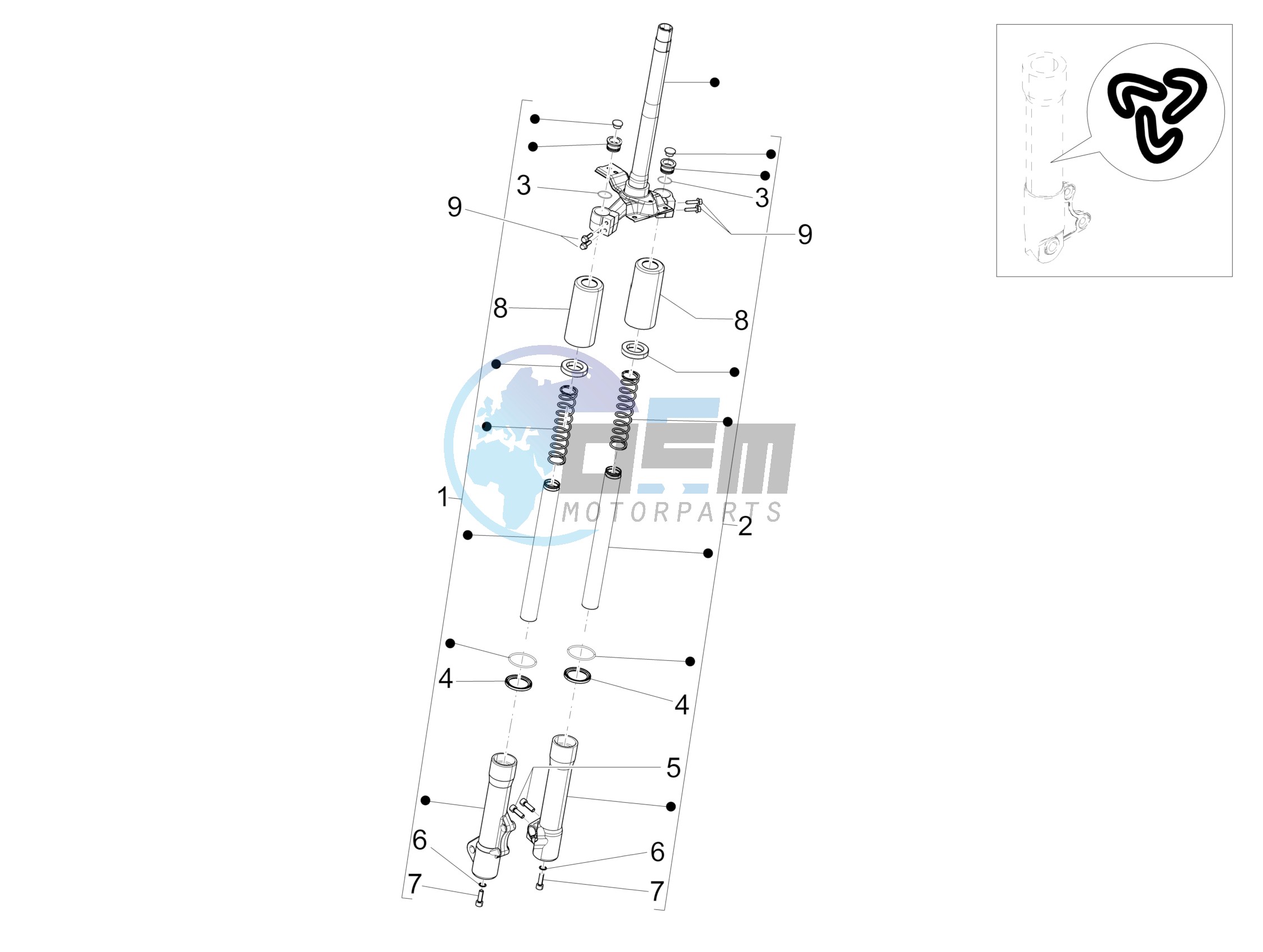 Fork components (Wuxi Top)