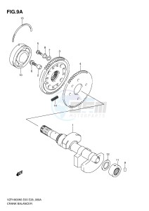 VZR1800 (E3-E28) INTRUDER drawing CRANK BALANCER (MODEL L0)