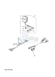 F40BETL drawing SPEEDOMETER