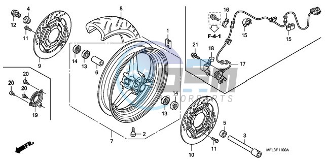 FRONT WHEEL