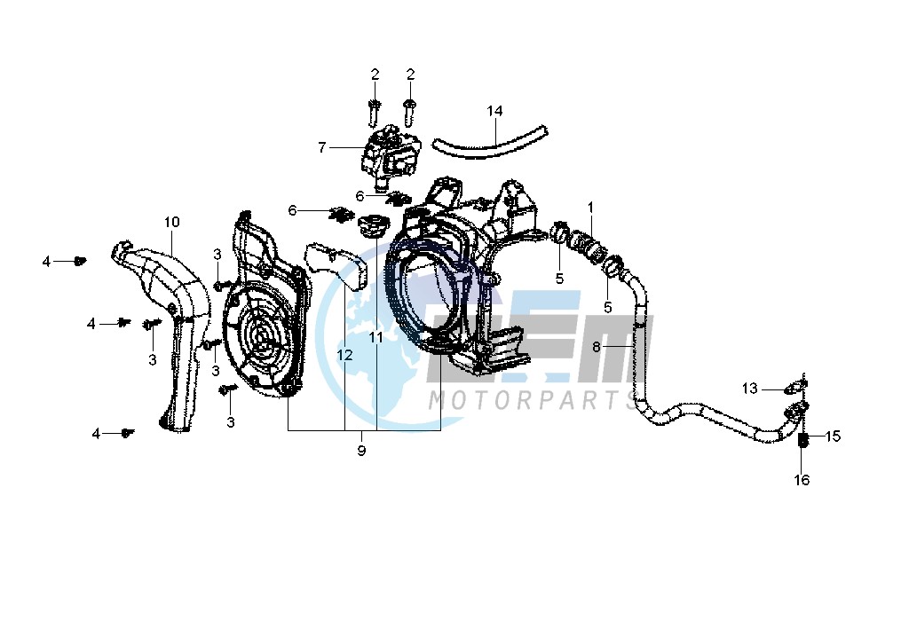 Secondary air system