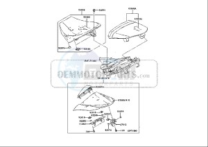 ZX-10R NINJA - 1000 cc (EU) drawing SEAT