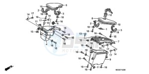 ST13009 Europe Direct - (ED / MME) drawing COWL POCKET