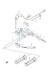 DF 2.5 drawing Tiller Handle