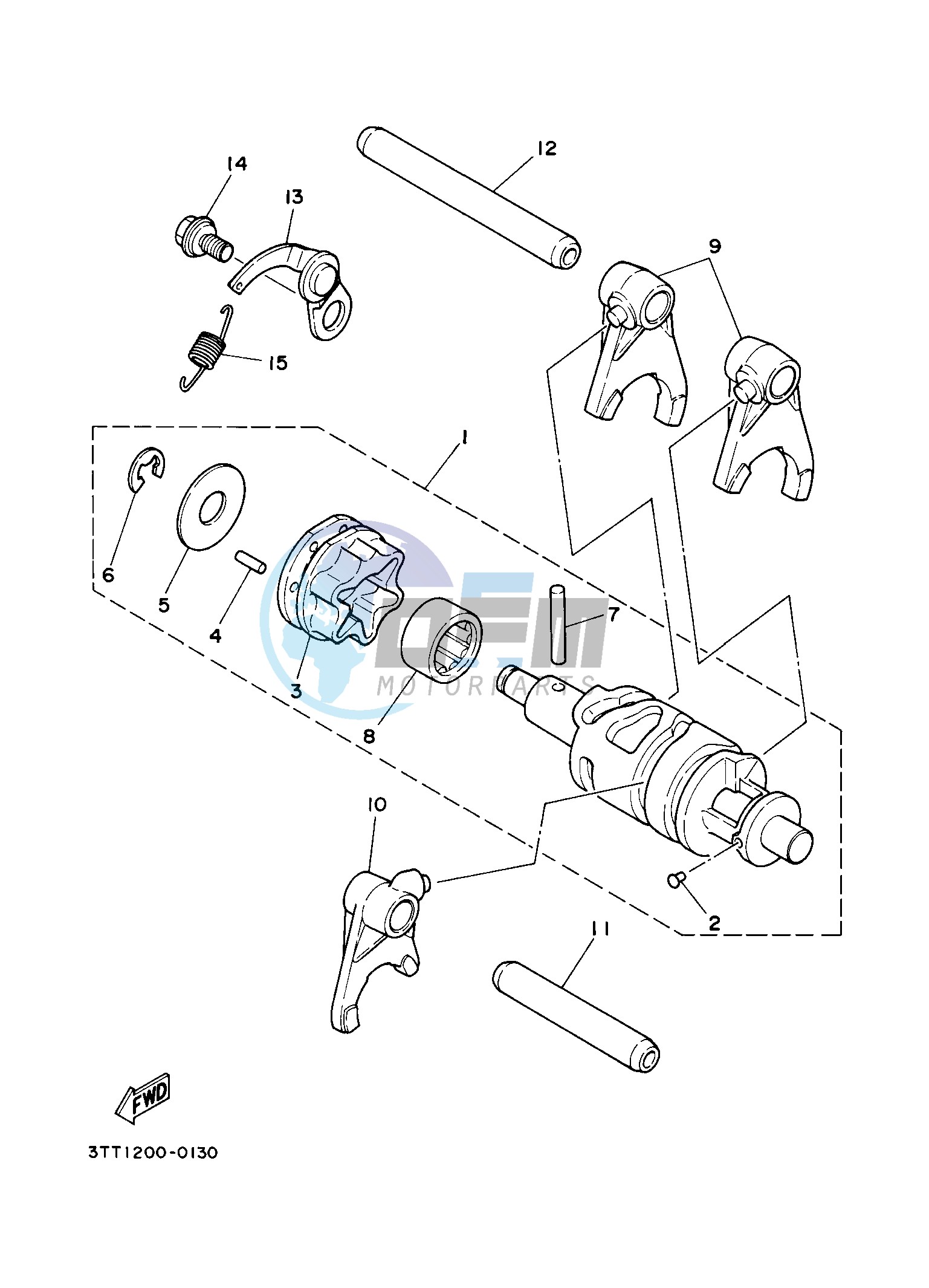 SHIFT CAM & FORK