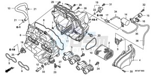 CBF1000S9 France - (F / ABS CMF) drawing AIR CLEANER